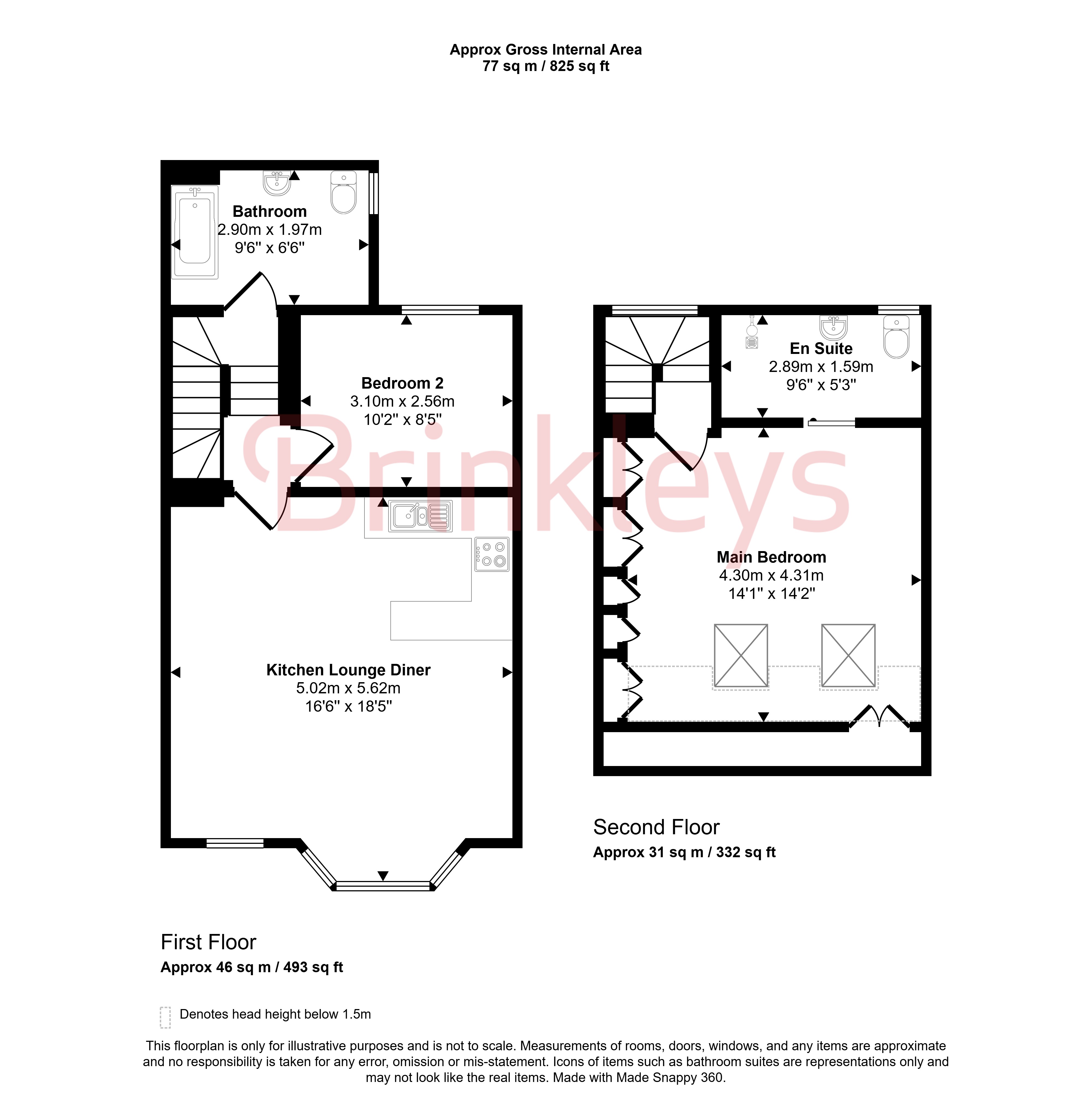 Flat 2, 37, Mansell Road, London floorplan