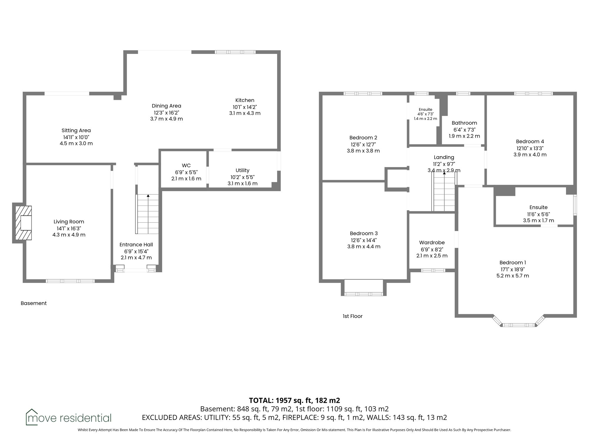 10 Oakgrove Gardens, Liverpool floorplan