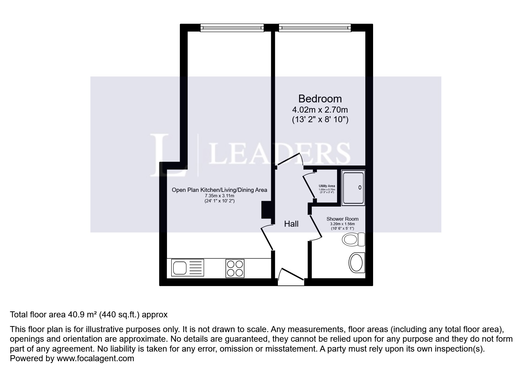 Lurke Street, Bedfordshire floorplan