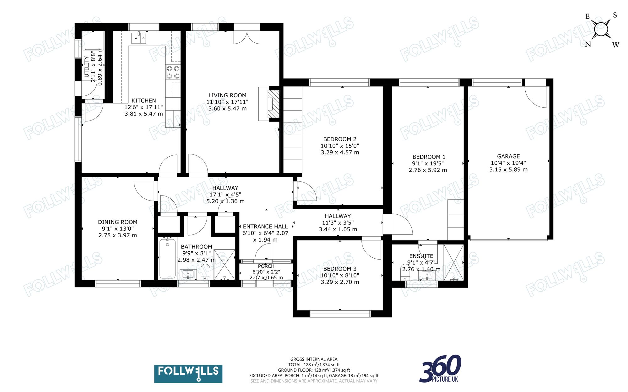 25 Sherborne Drive, Newcastle floorplan