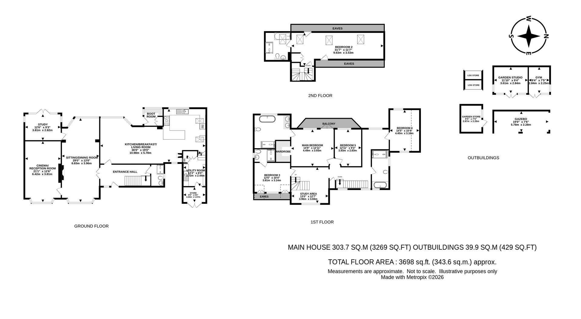 Tangmere, 2 Highwold, Coulsdon floorplan