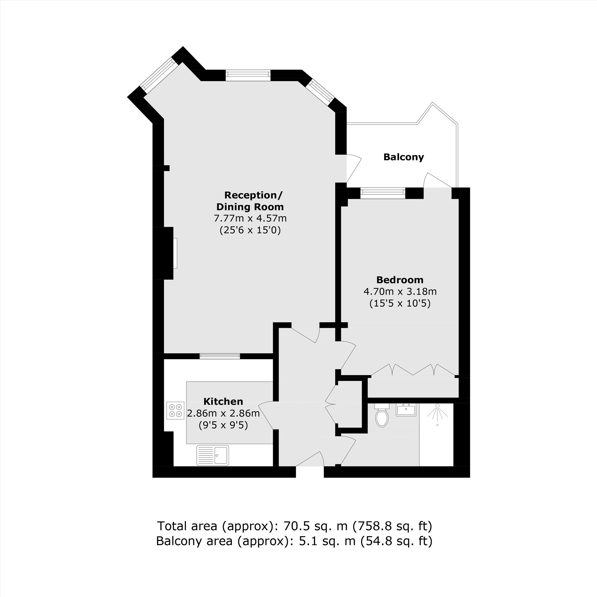 Nine Elms Lane, London floorplan