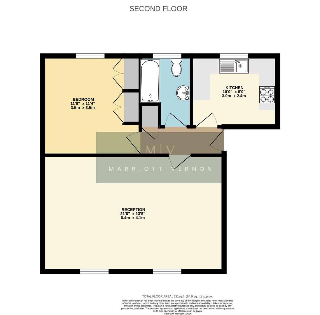 Temple Road, Croydon floorplan