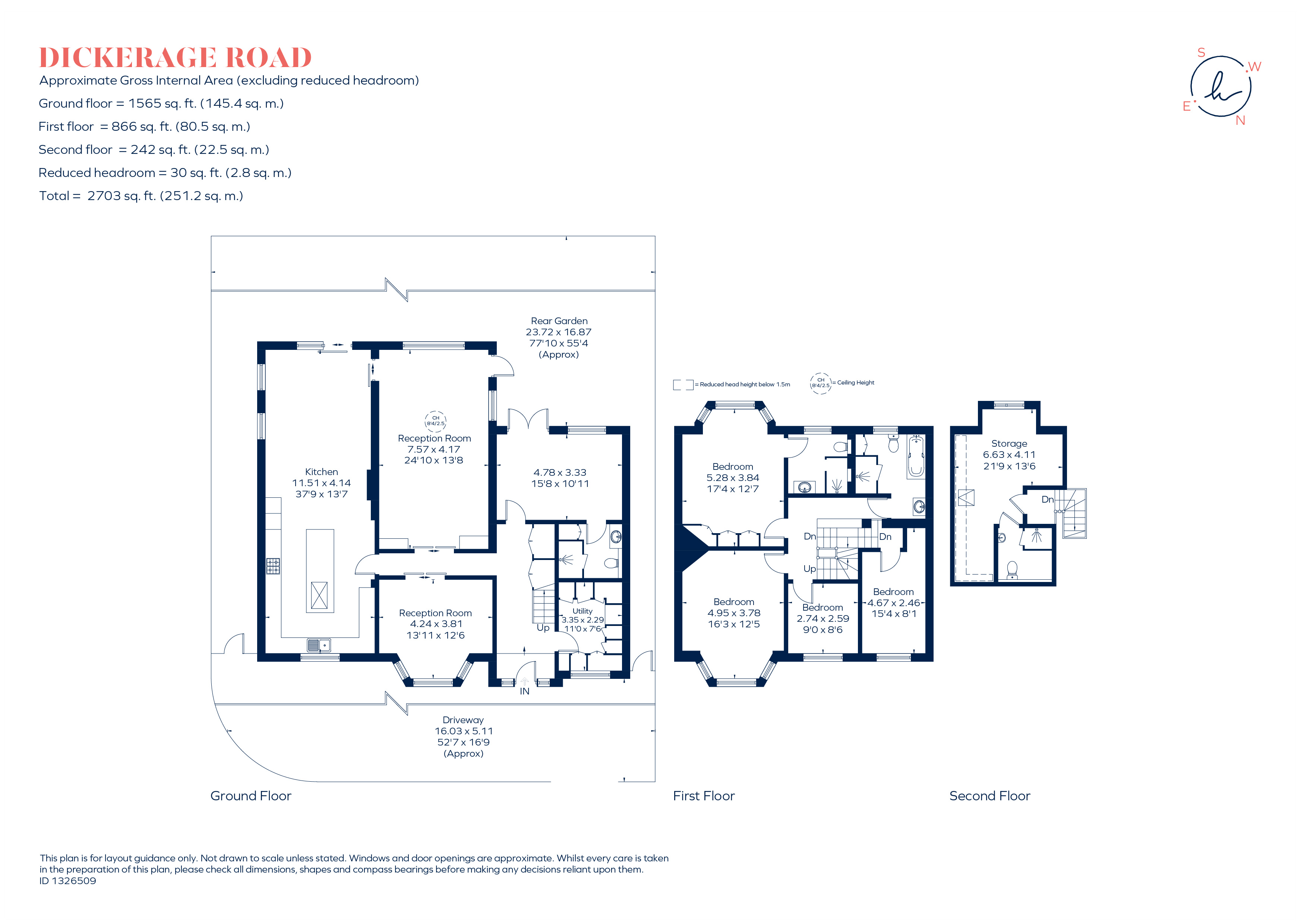 14, Dickerage Road, Kingston Upon Thames floorplan
