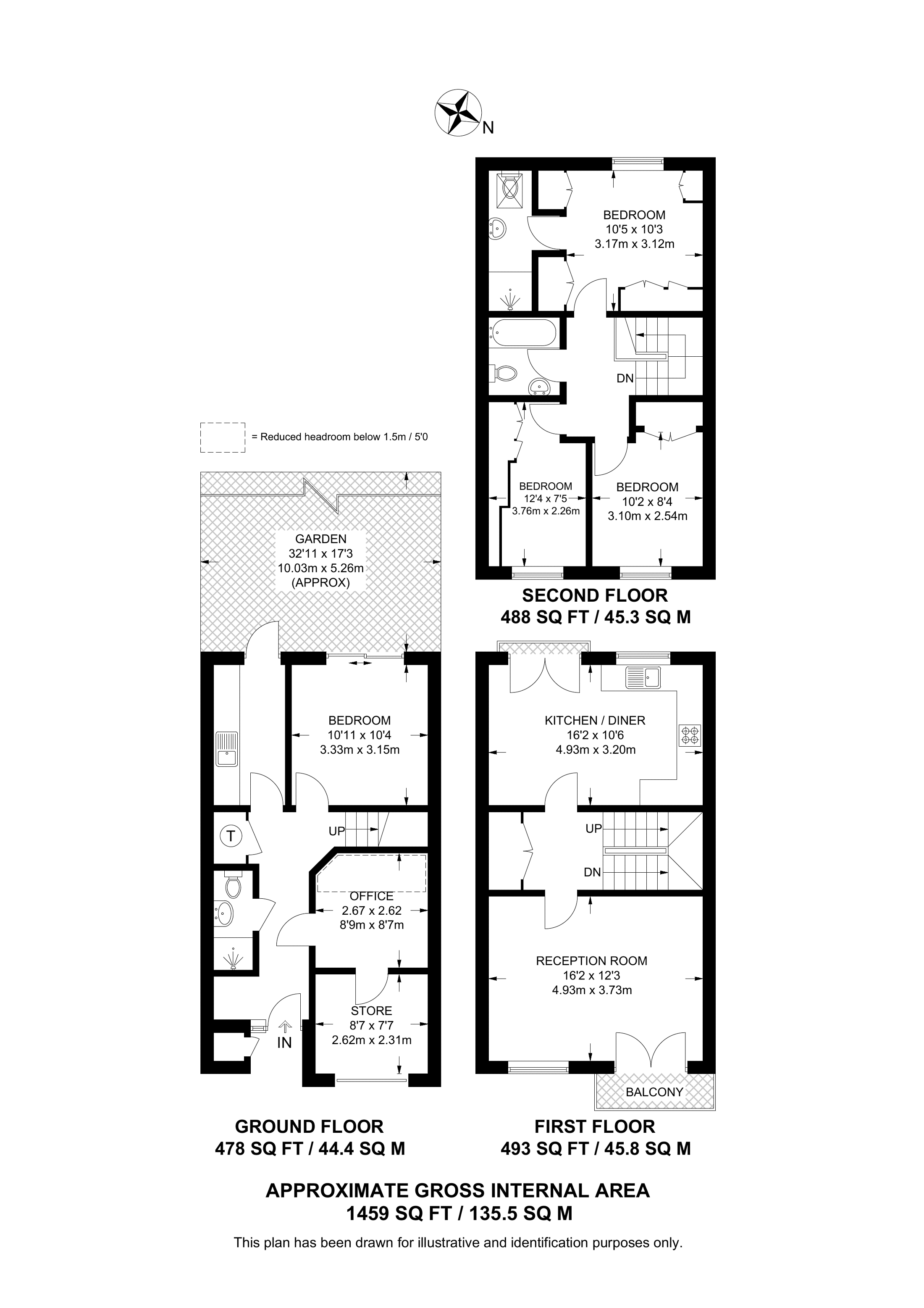 Grasholm Way, Langley floorplan