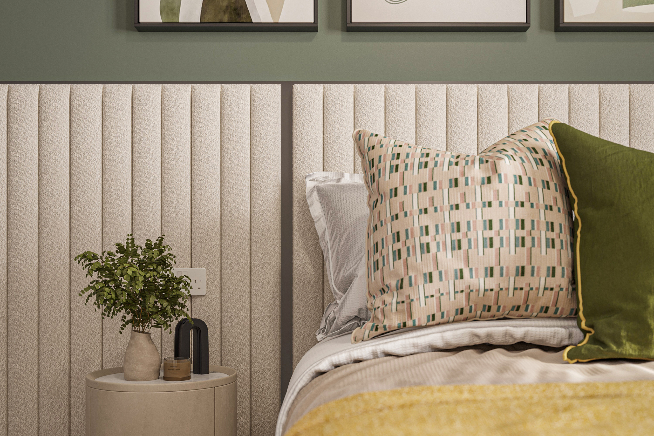 Fenton Apartments (1Bed) - Bedside 2