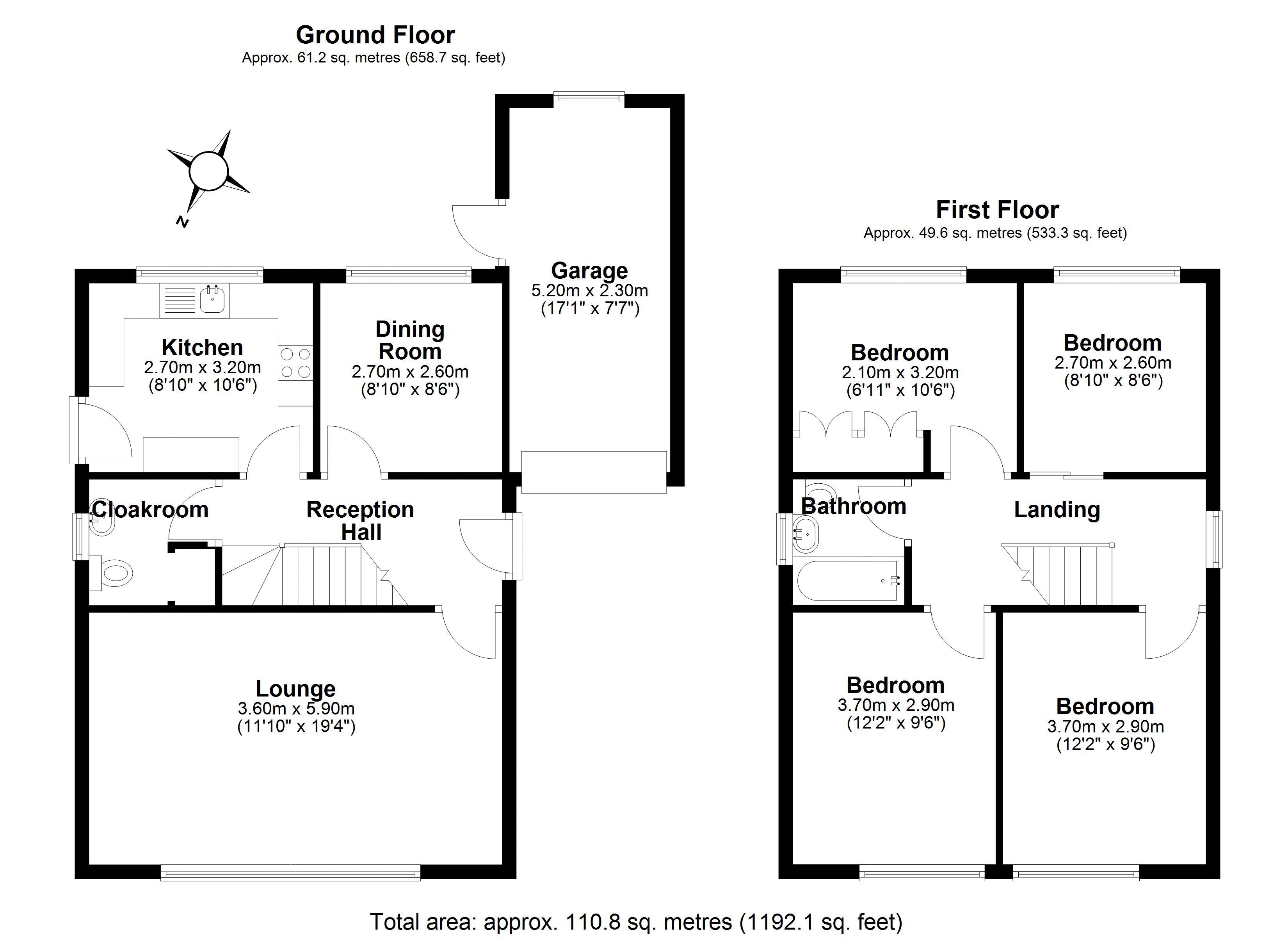 30, Coalport Road, Broseley floorplan