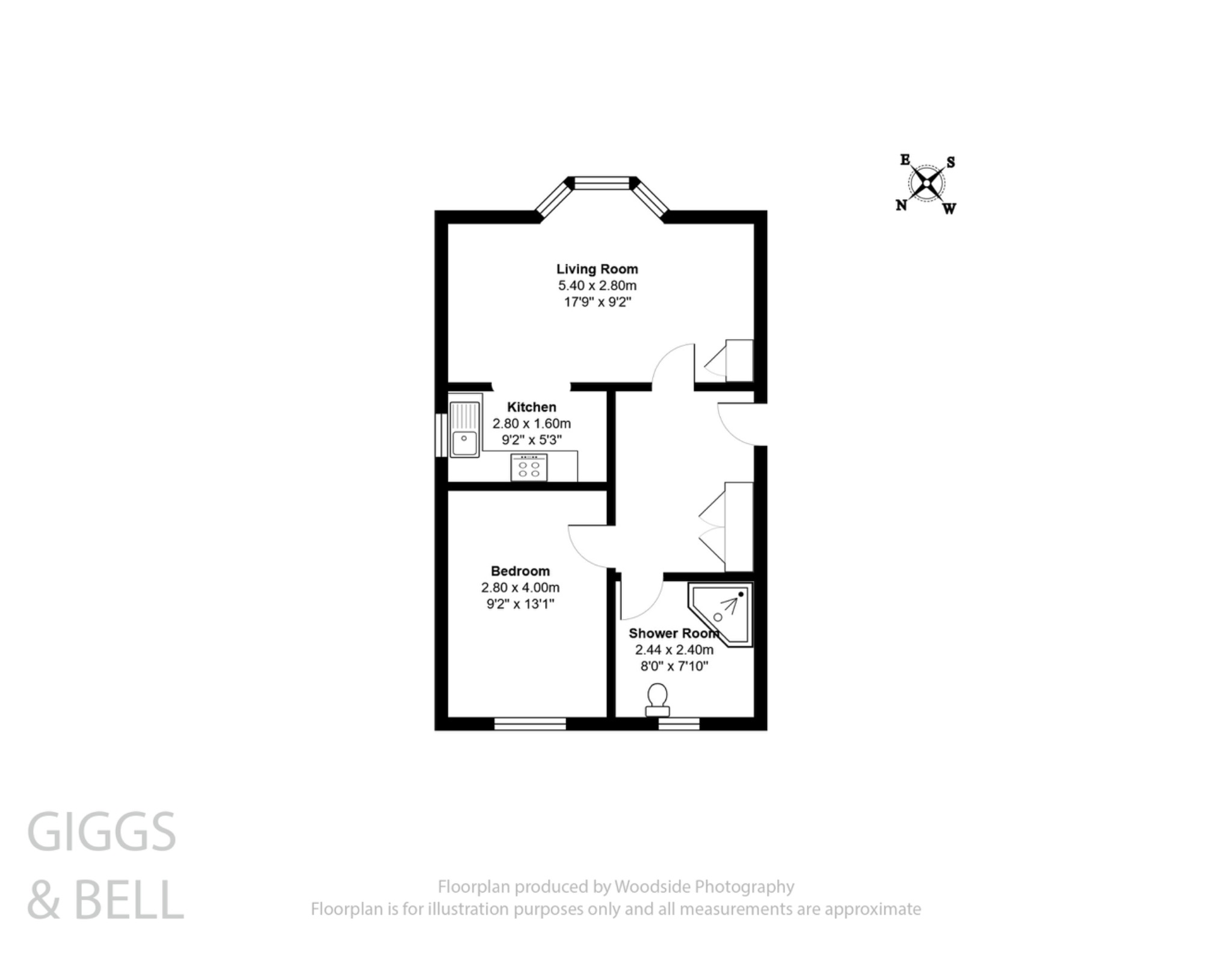 Flat 1, Rana Court, Luton floorplan