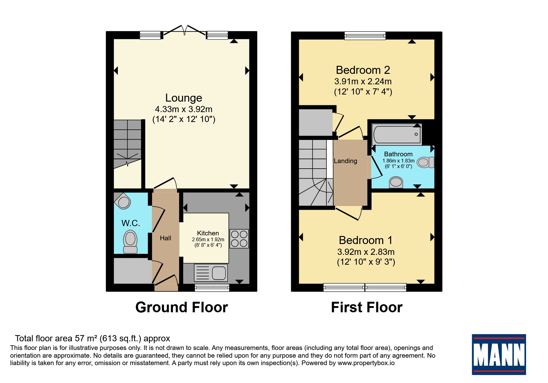 Bazeley Road, Hampshire floorplan