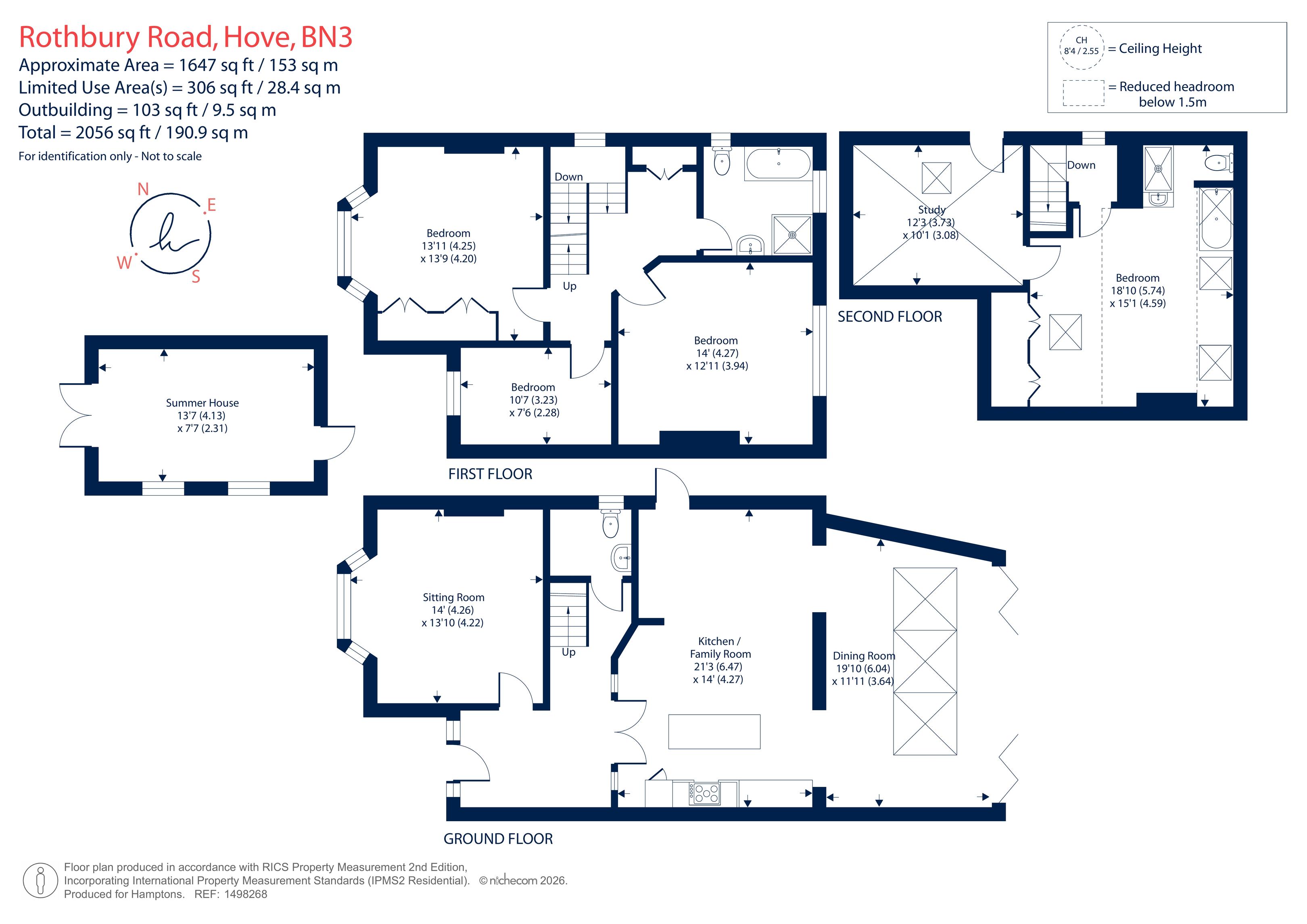 4, Rothbury Road, Hove floorplan