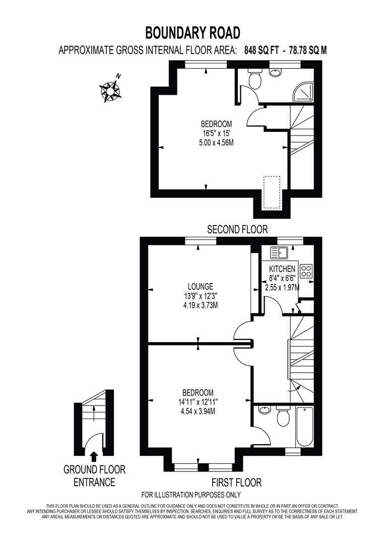 Boundary Road, Colliers Wood, London SW19, 2 bedroom for