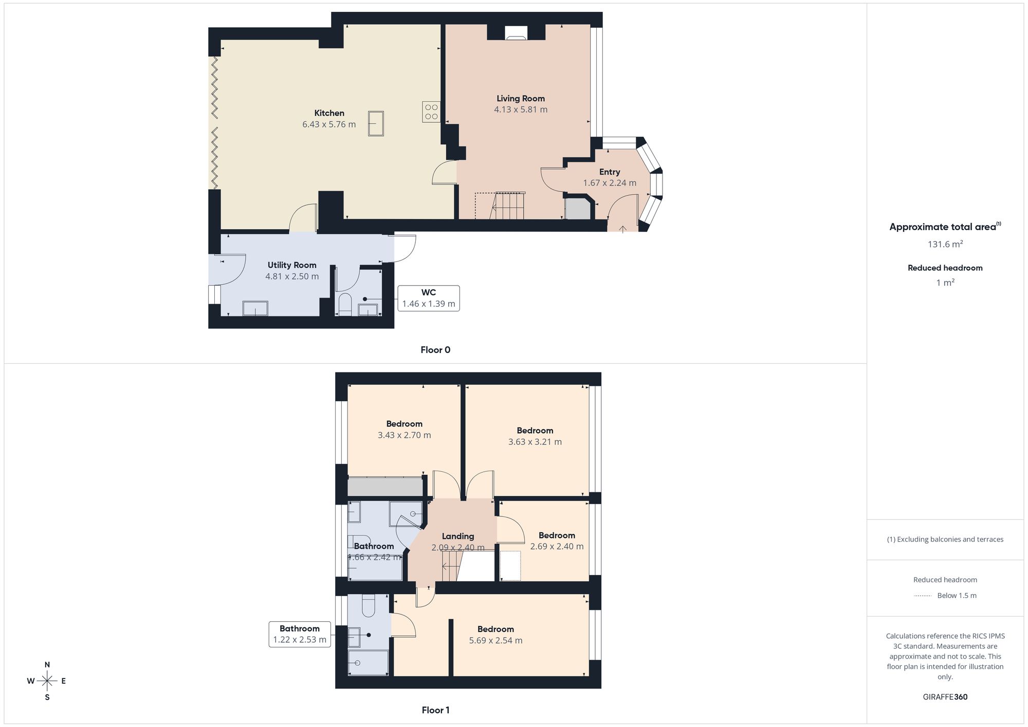 2 Berkdale Road, Gateshead floorplan