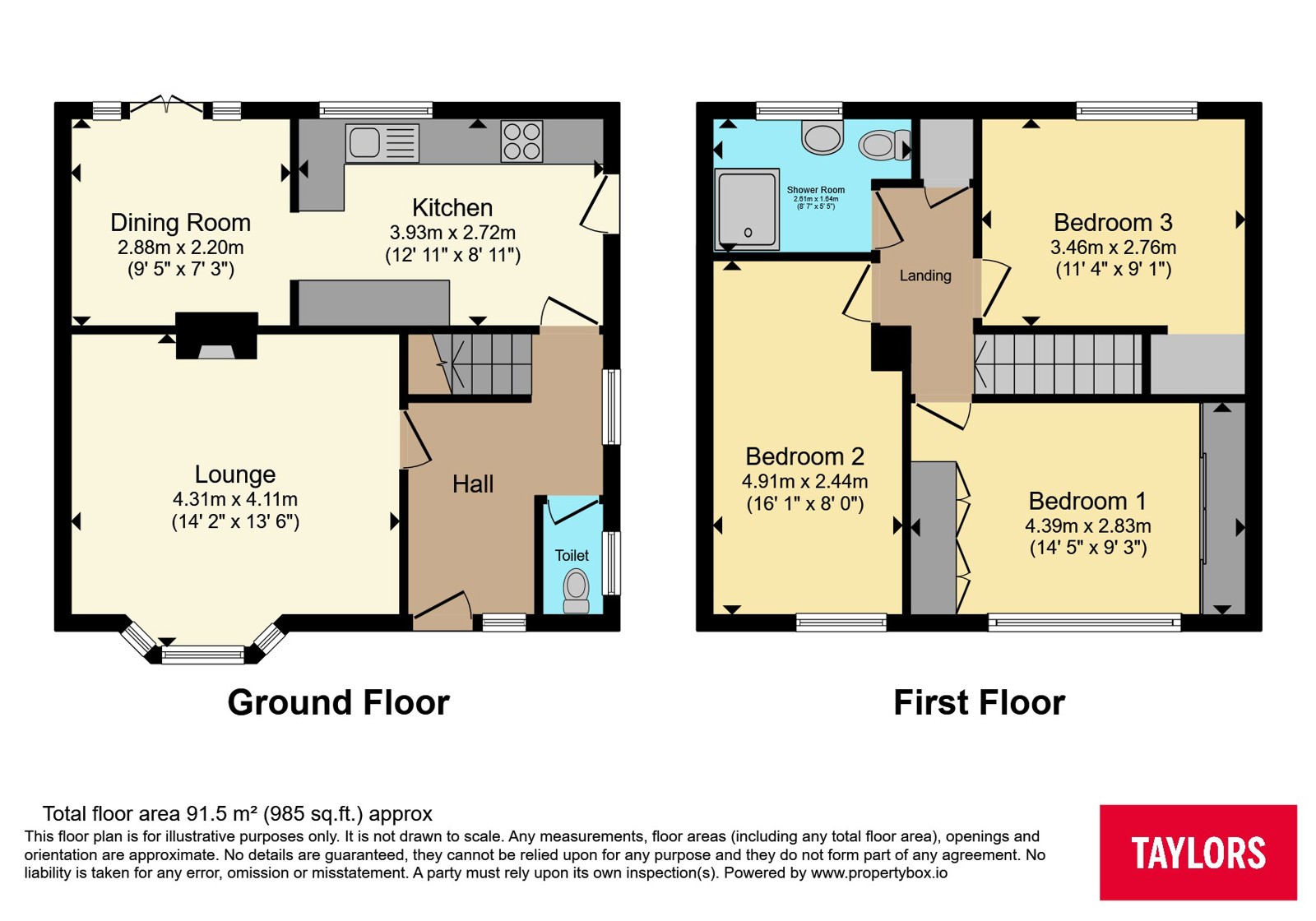 Darwin Road, Hertfordshire floorplan
