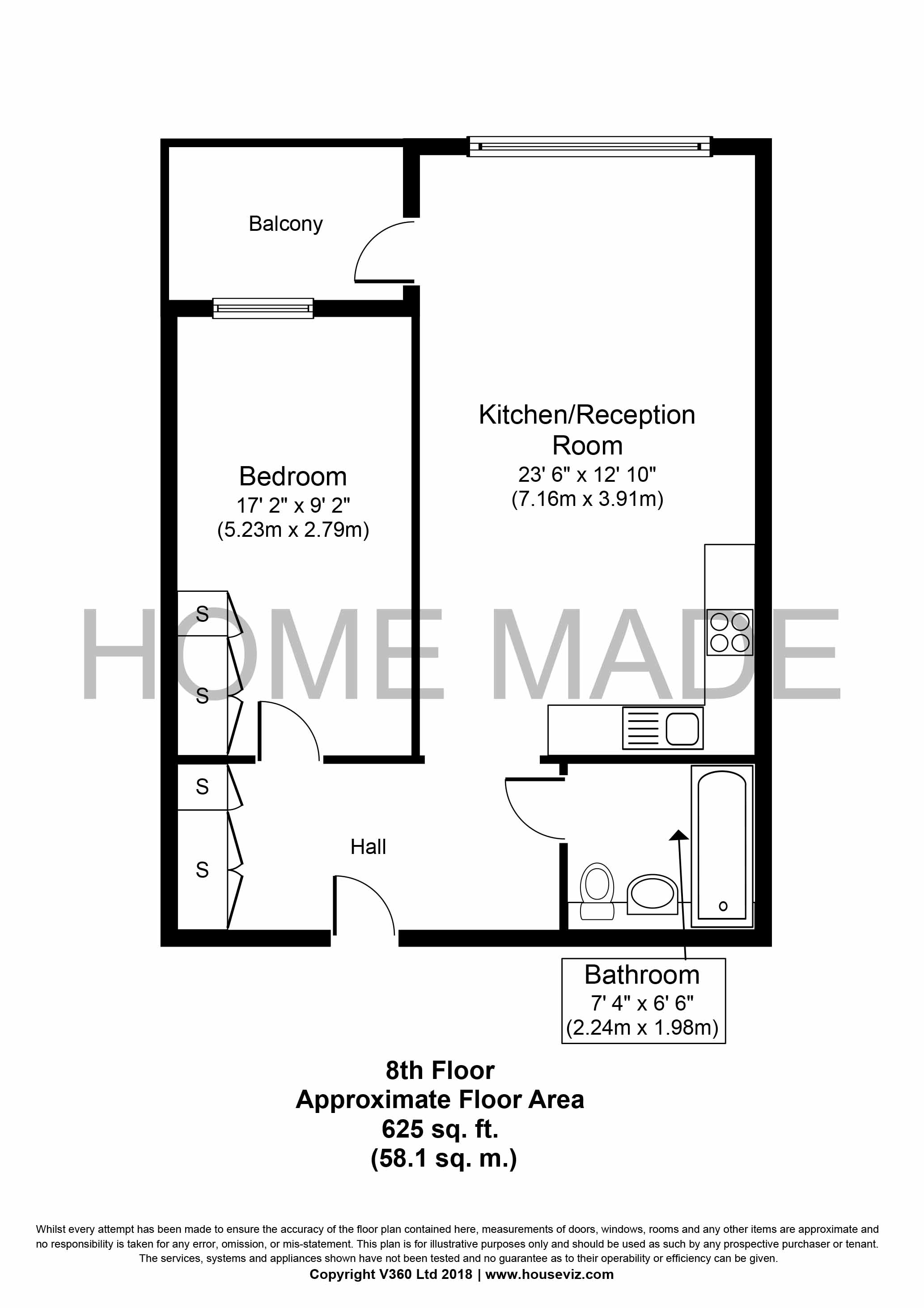 1 Bedrooms Flat to rent in One The Elephant SE1, London,