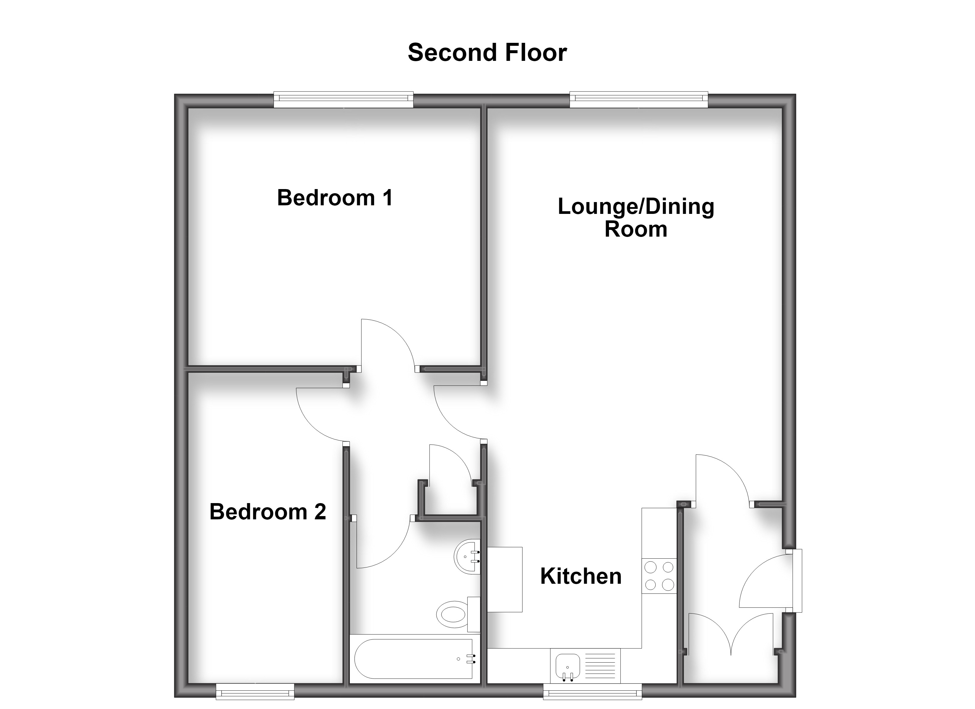 7, Pine Lodge, Tonbridge Road, Maidstone floorplan