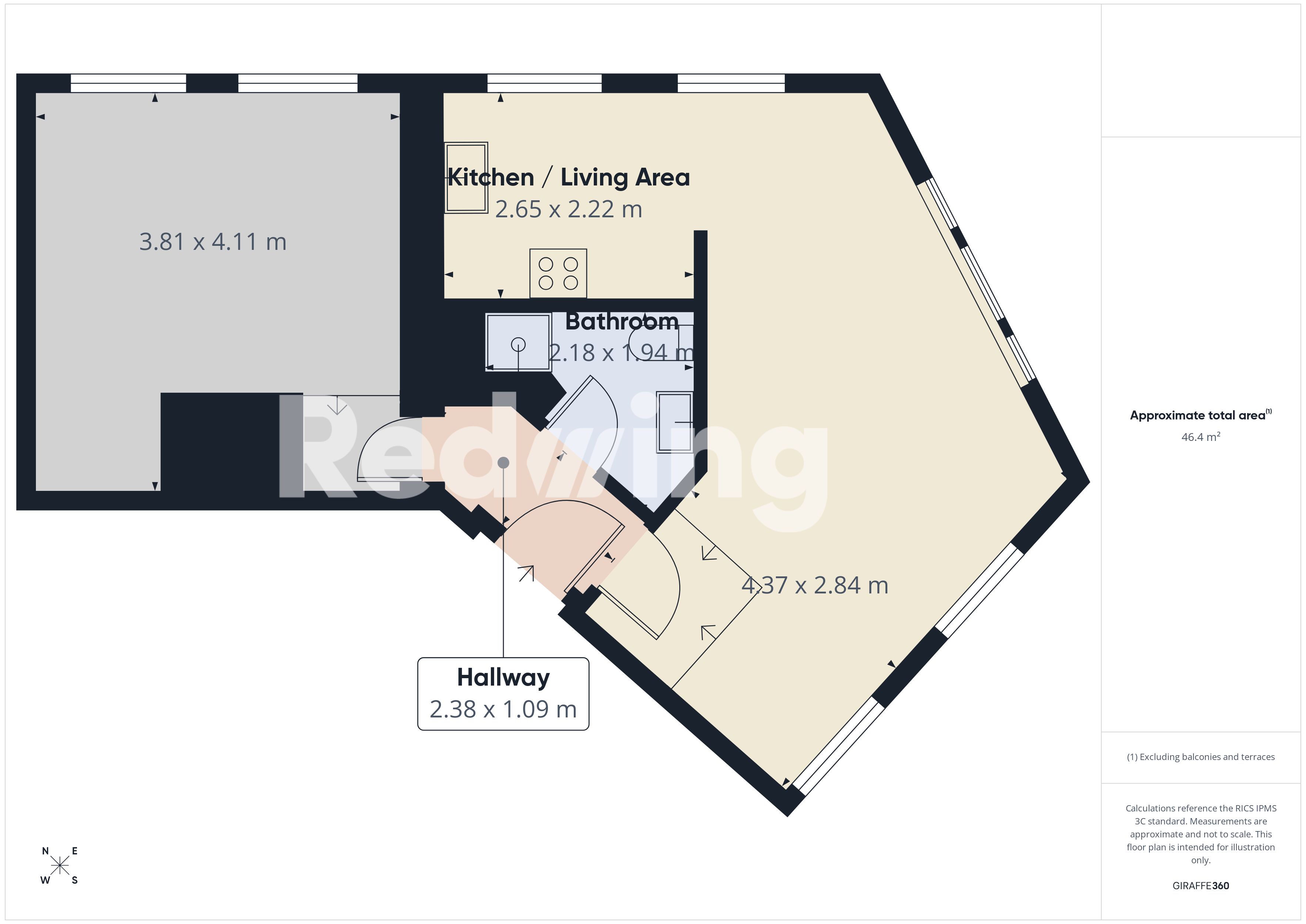Loft 15, 12, Old Haymarket, Merseyside floorplan