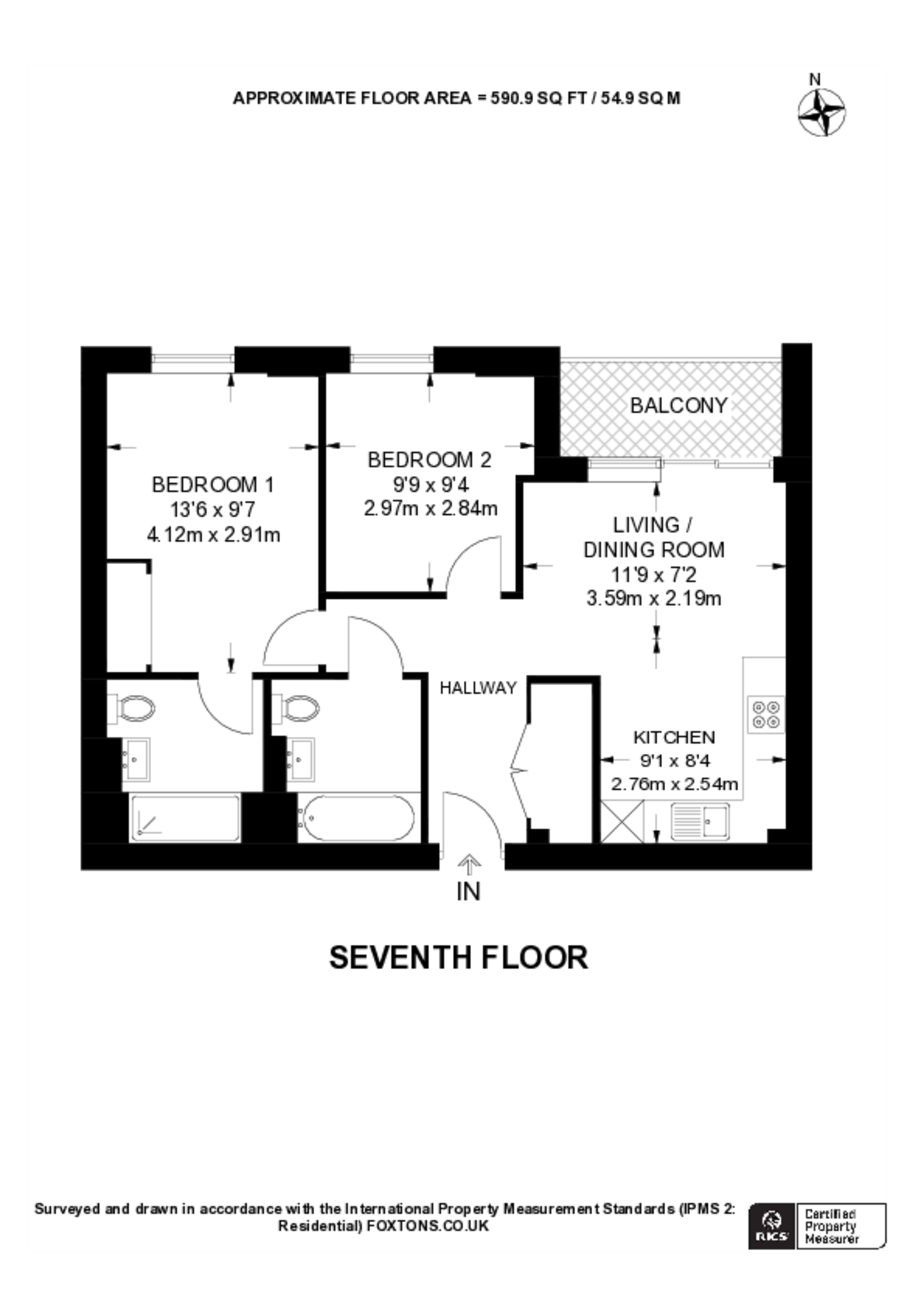 Horlicks Quarter, Slough floorplan