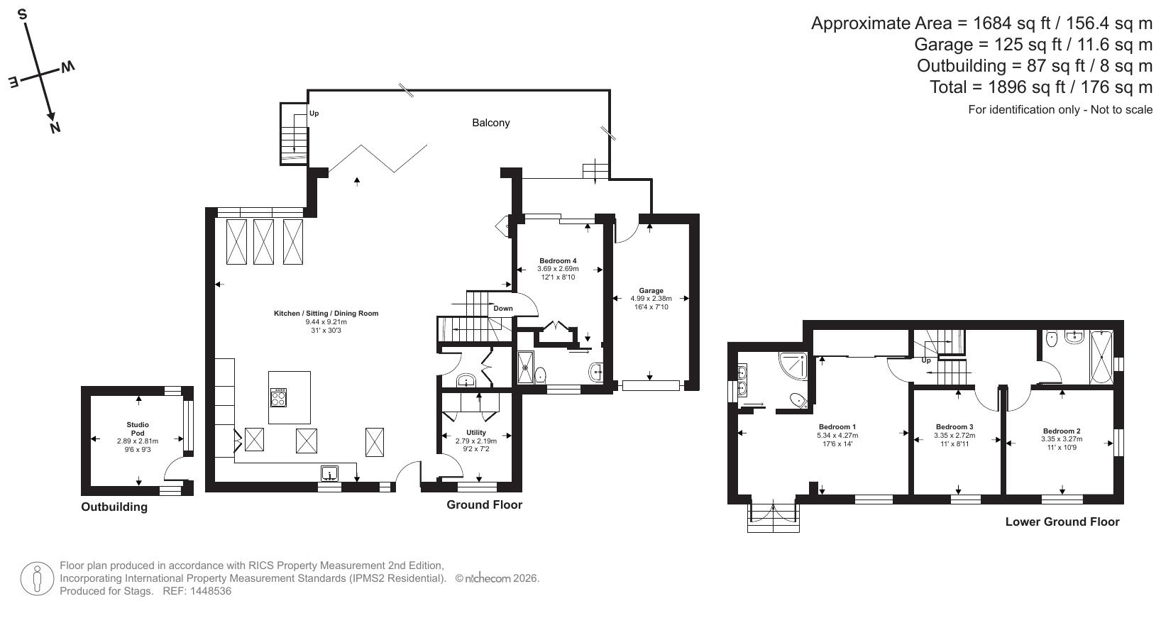 19, Chichester Park, Woolacombe floorplan