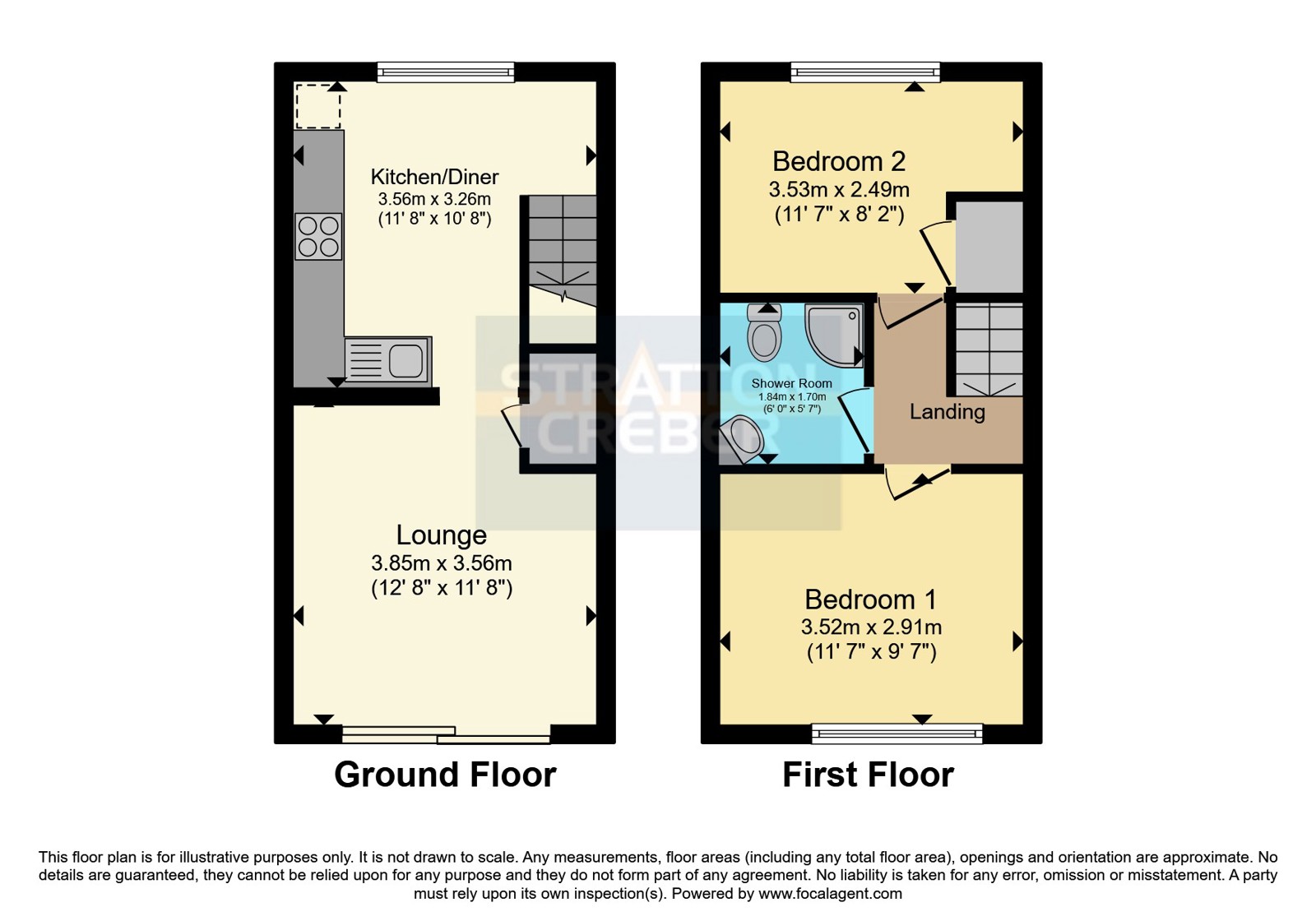 53, Manor Villas, Newquay floorplan