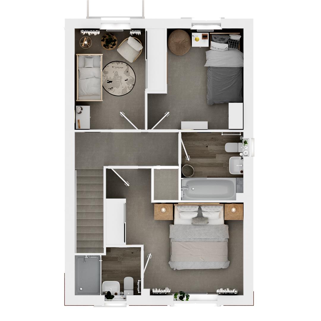 48, Denver Way, Wallsend floorplan