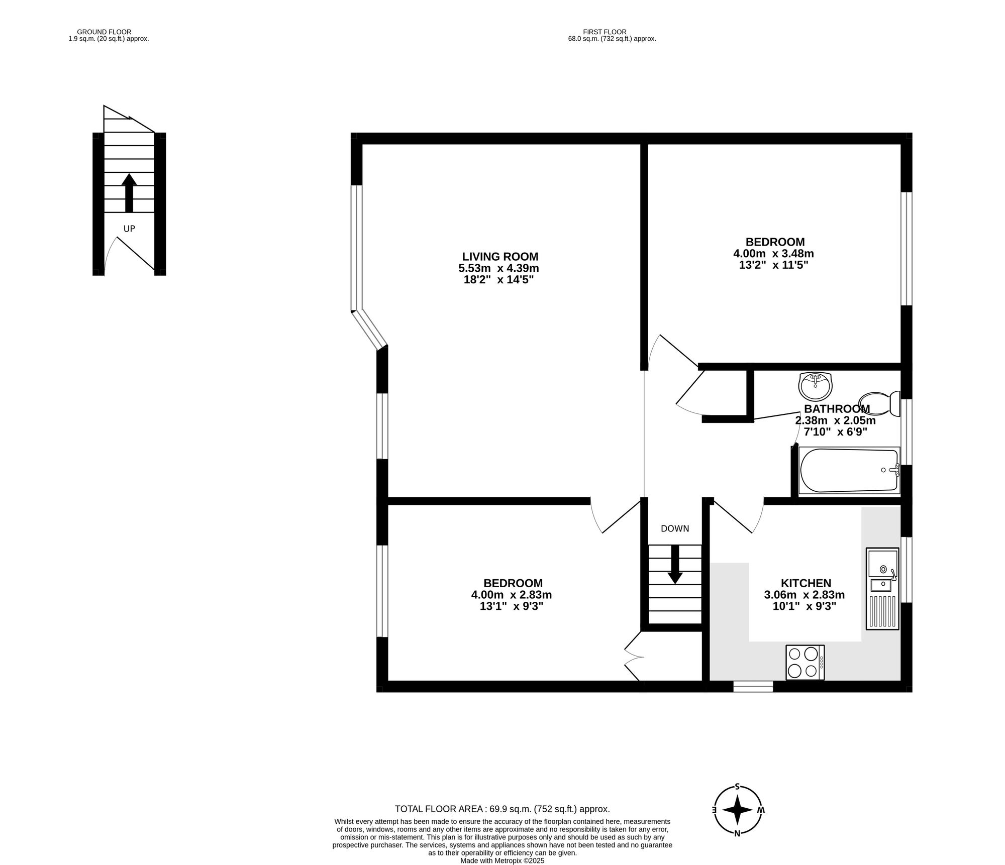 Meadowcroft Close, Horley floorplan
