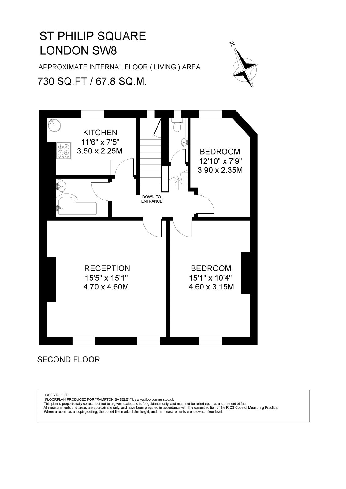 25C, St. Philip Square, London floorplan
