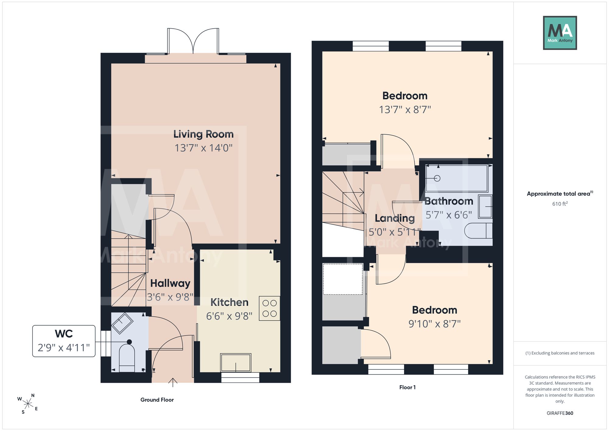 11 Palmdale Gardens, Warrington floorplan