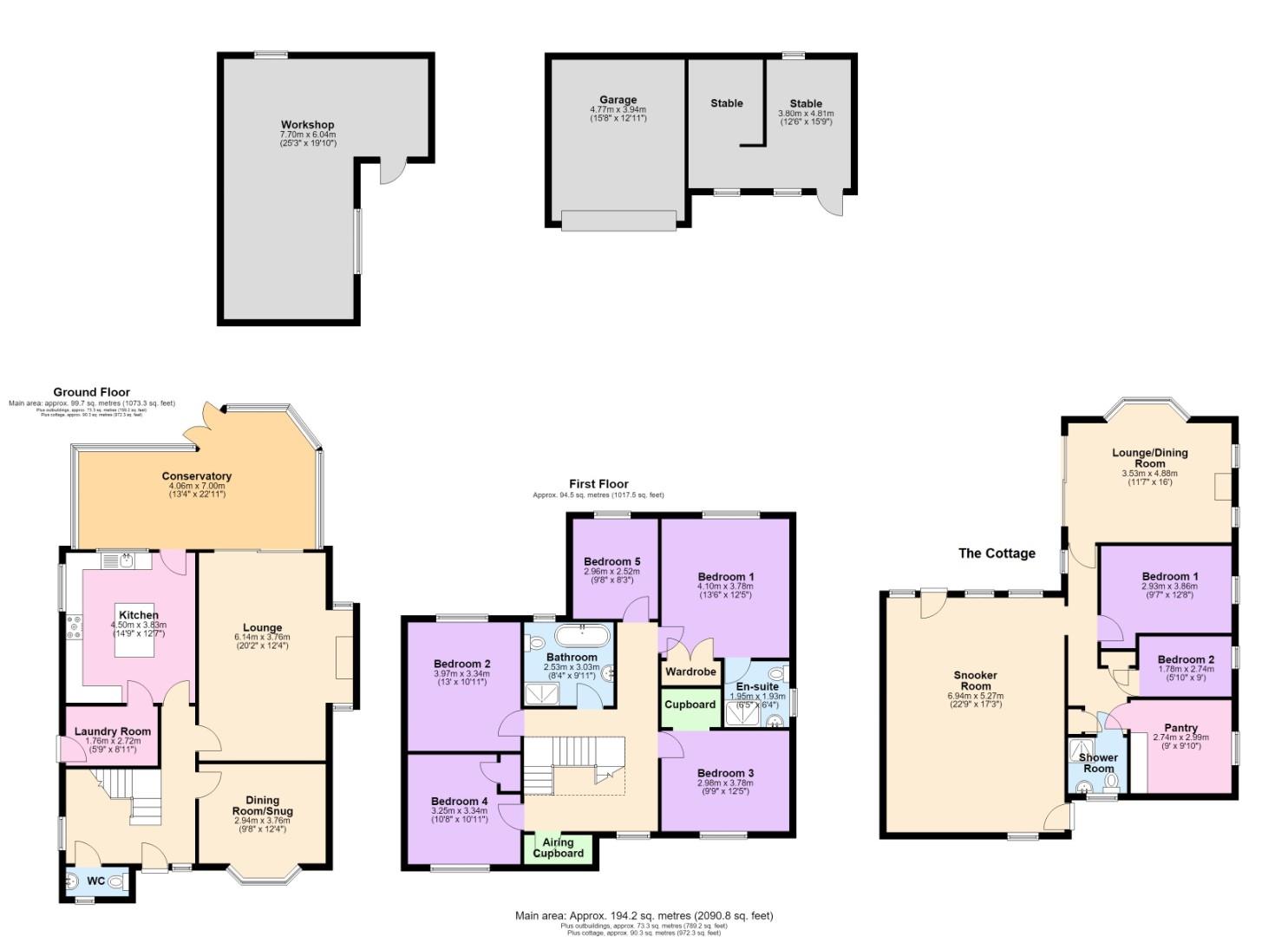 The Furlong, 186, Main Road, Coventry floorplan