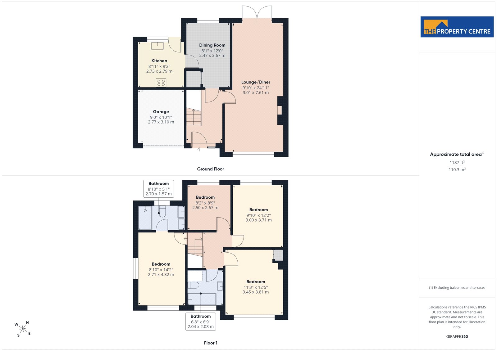 13, Craven Drive, Gloucester floorplan