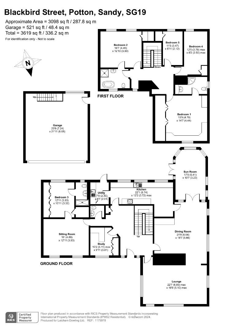 Bearswood Lodge, 5a, Blackbird Street, Potton floorplan