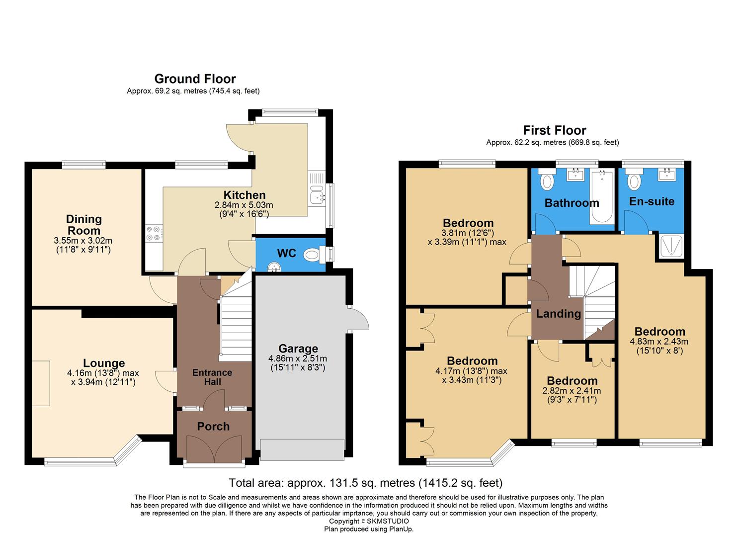 198, Beech Road, St. Albans floorplan