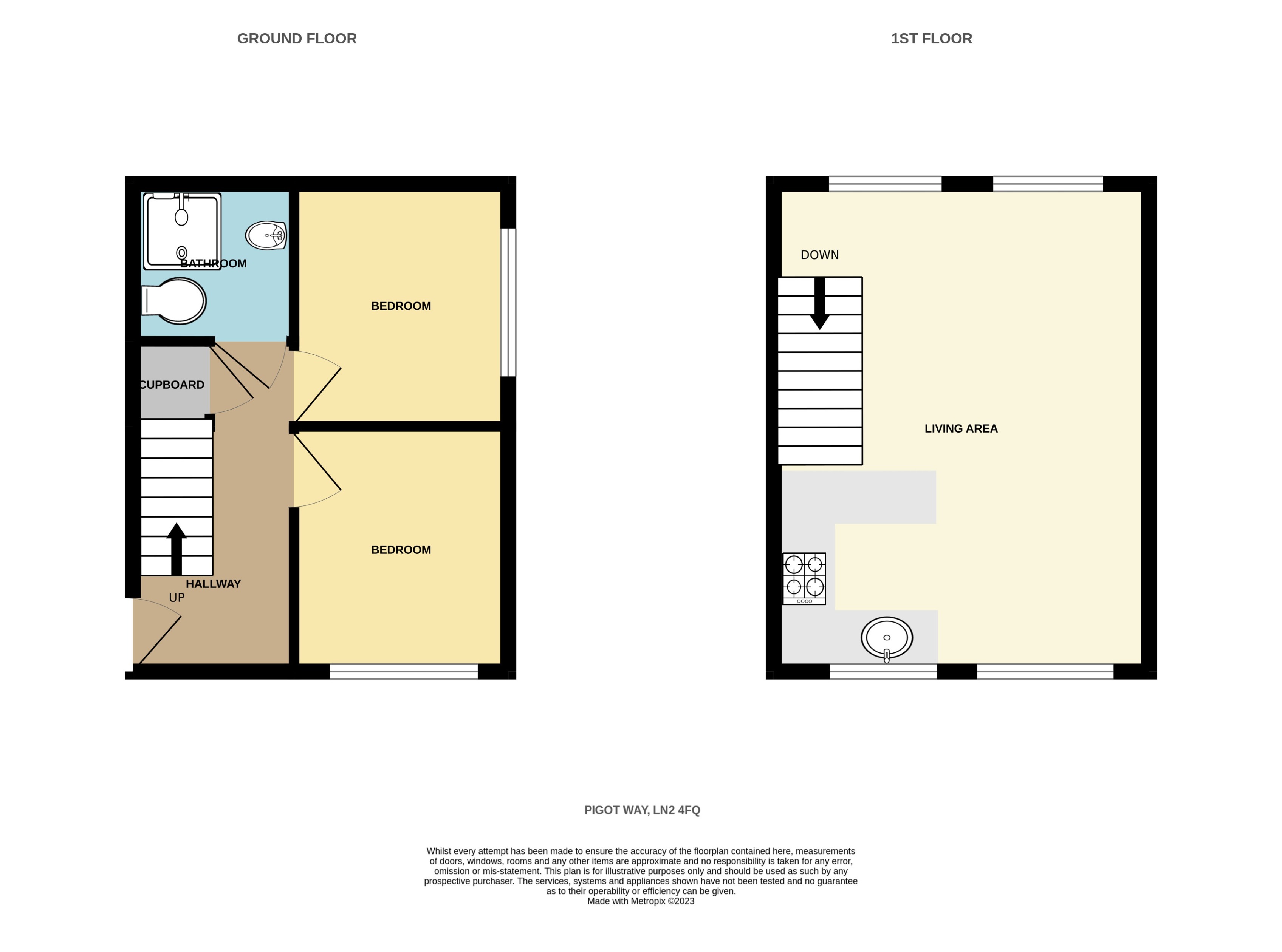 18, Pigot Way, Lincoln floorplan
