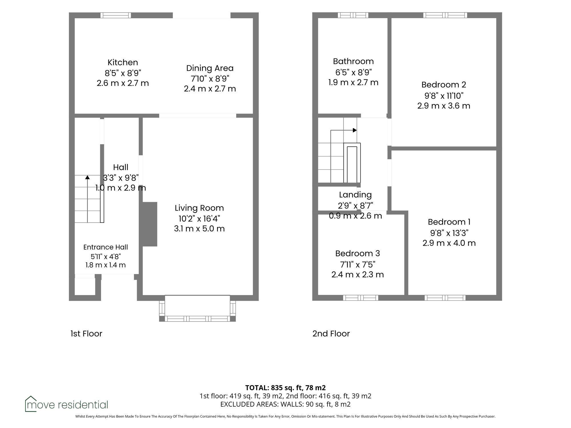 7 Stockdale Close, Liverpool floorplan