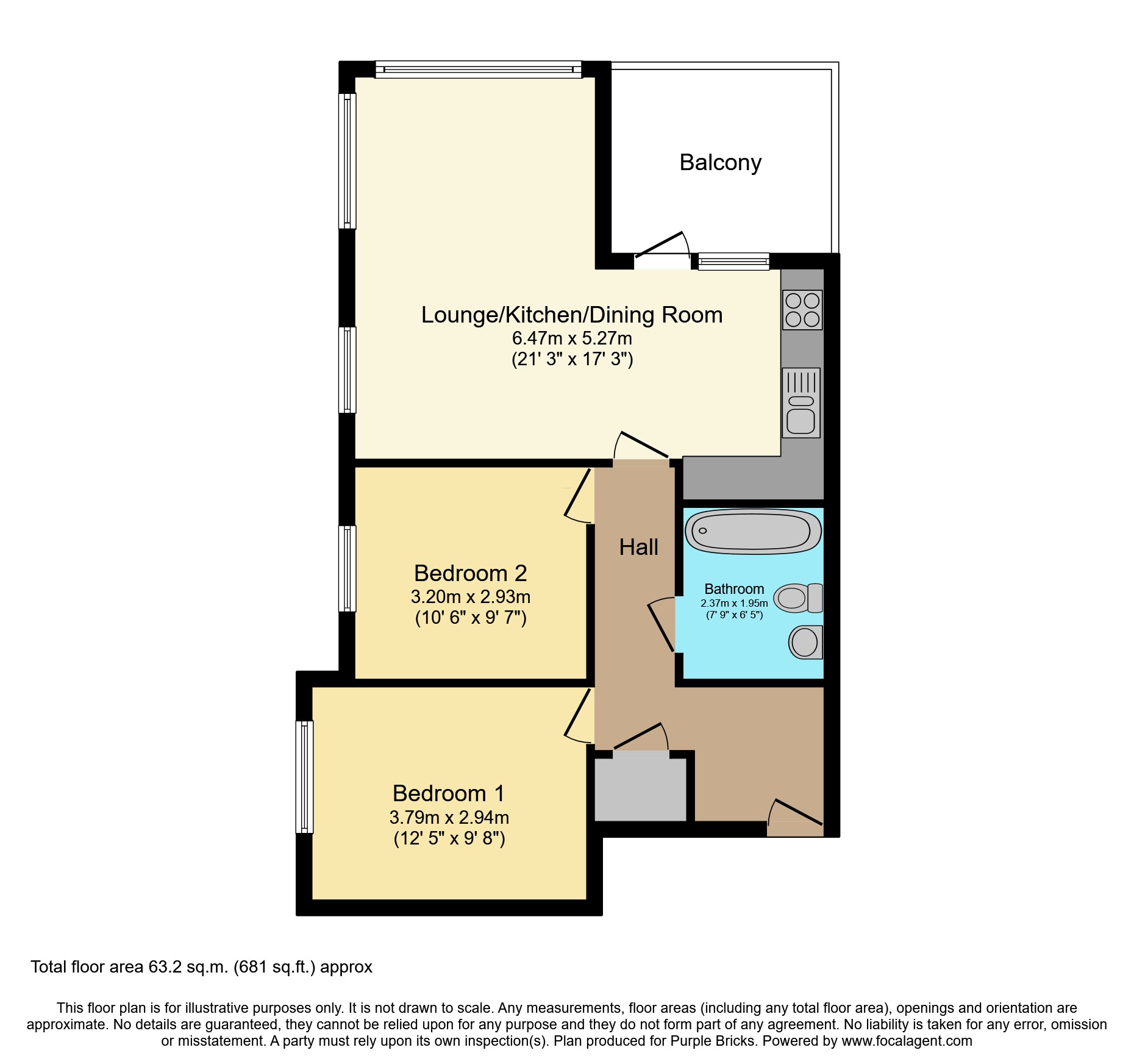 17 Hobbs Close, Hobbs Close, West Byfleet floorplan