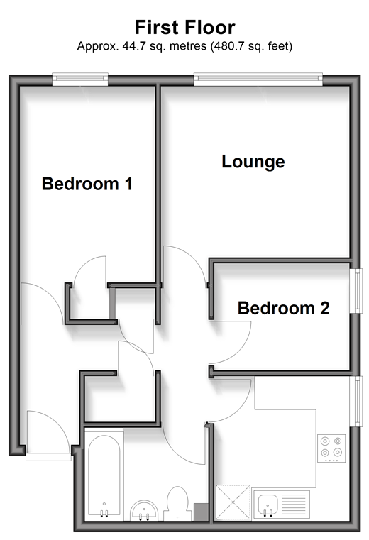 Wyatt Place, Rochester floorplan