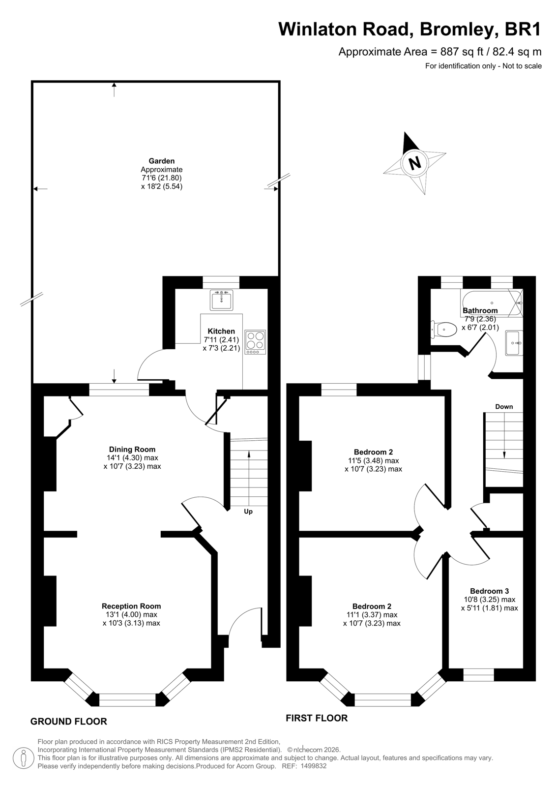43, Winlaton Road, Bromley floorplan