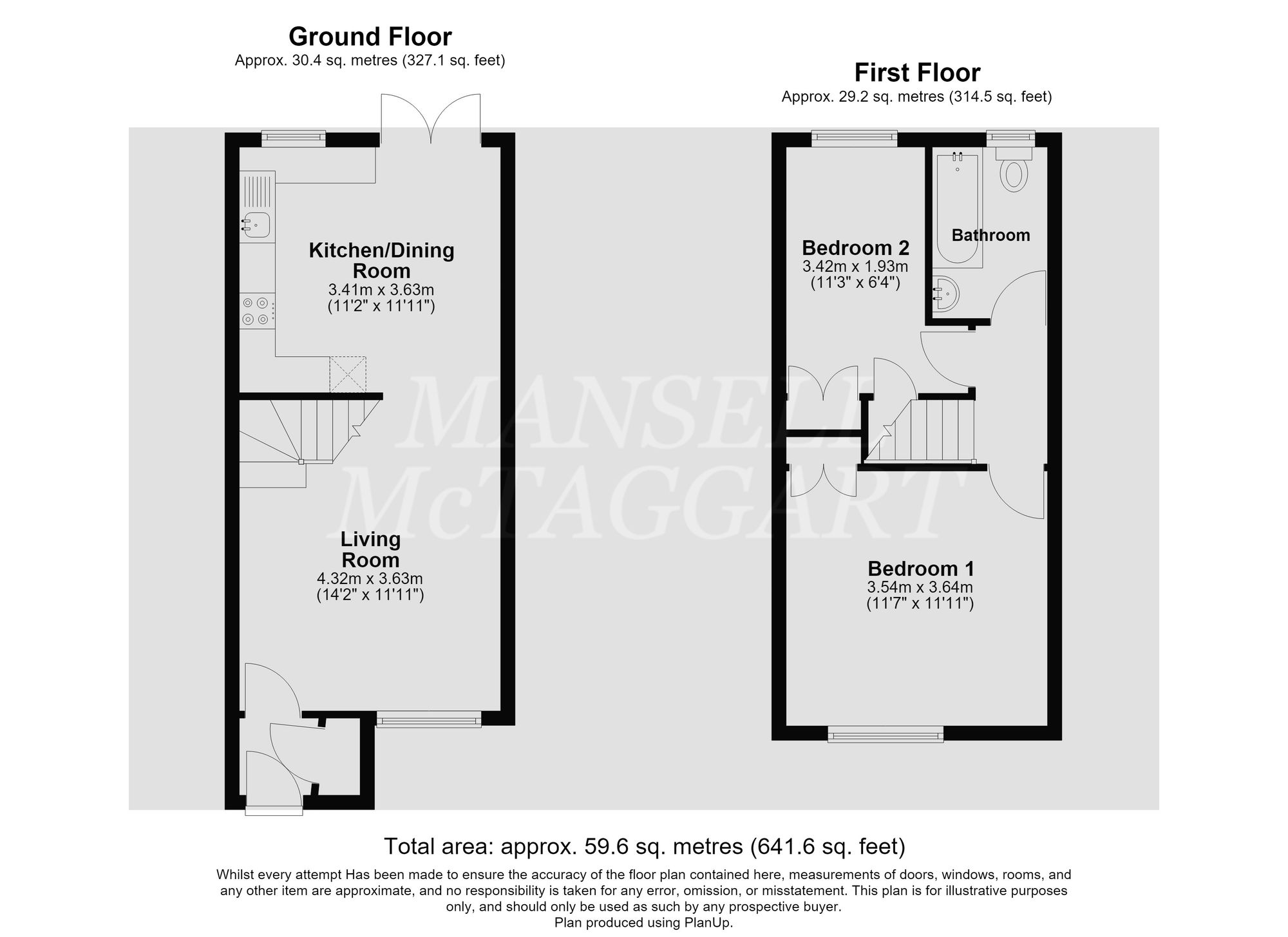 44 Darenth Way, Horley floorplan