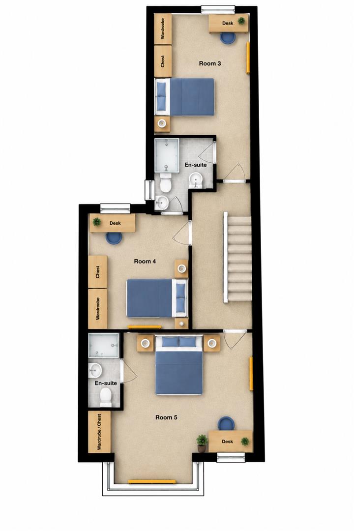 Room 4, 56, Honiton Road, Southend-On-Sea floorplan