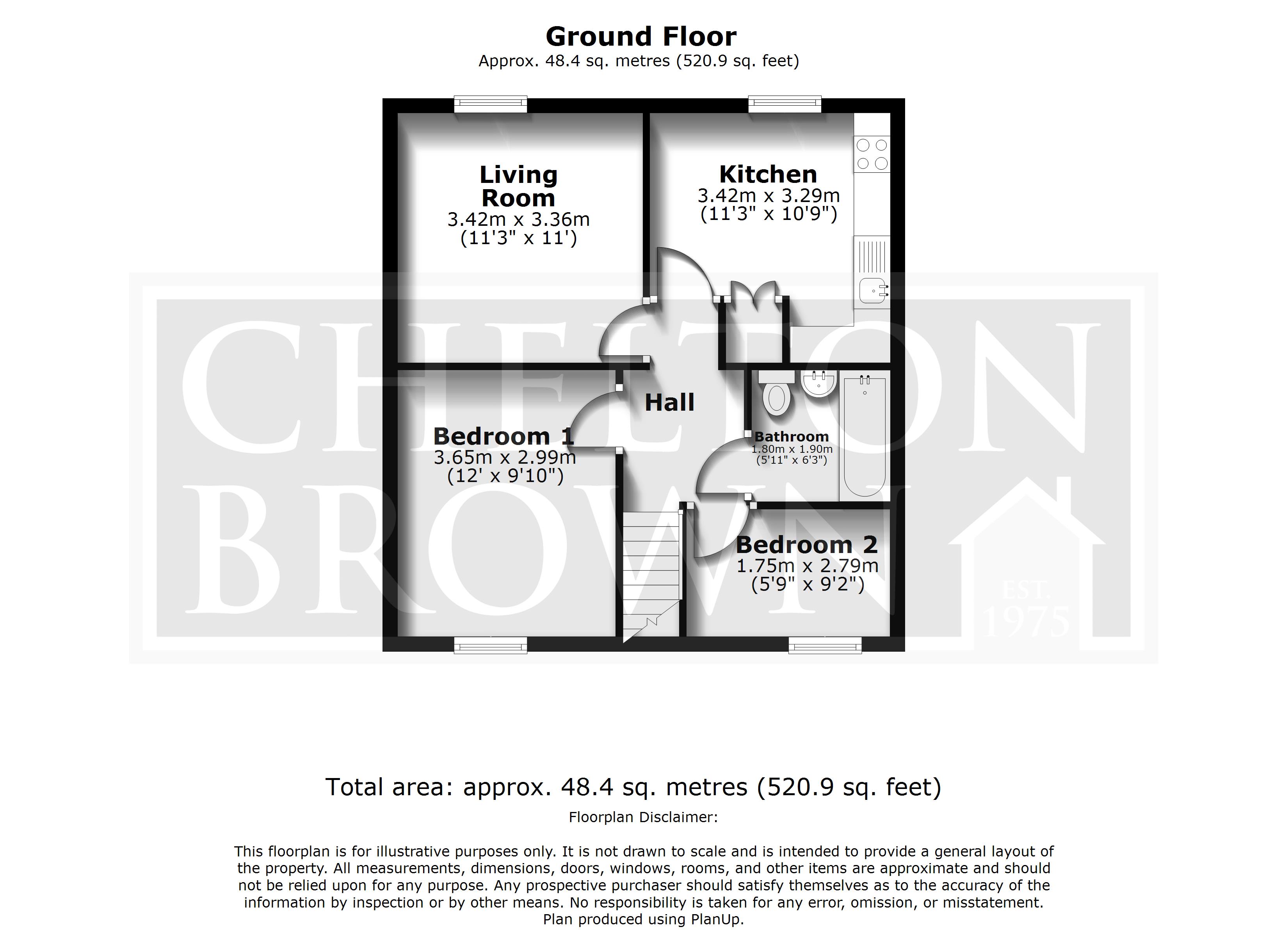 6A, Rock Street, Northamptonshire floorplan