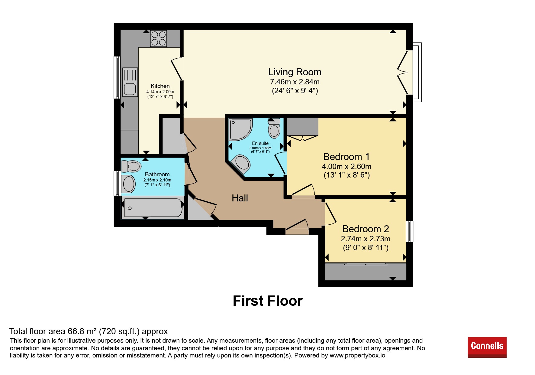 Flat 16, Pipers Court, Beanfield Avenue, COVENTRY floorplan