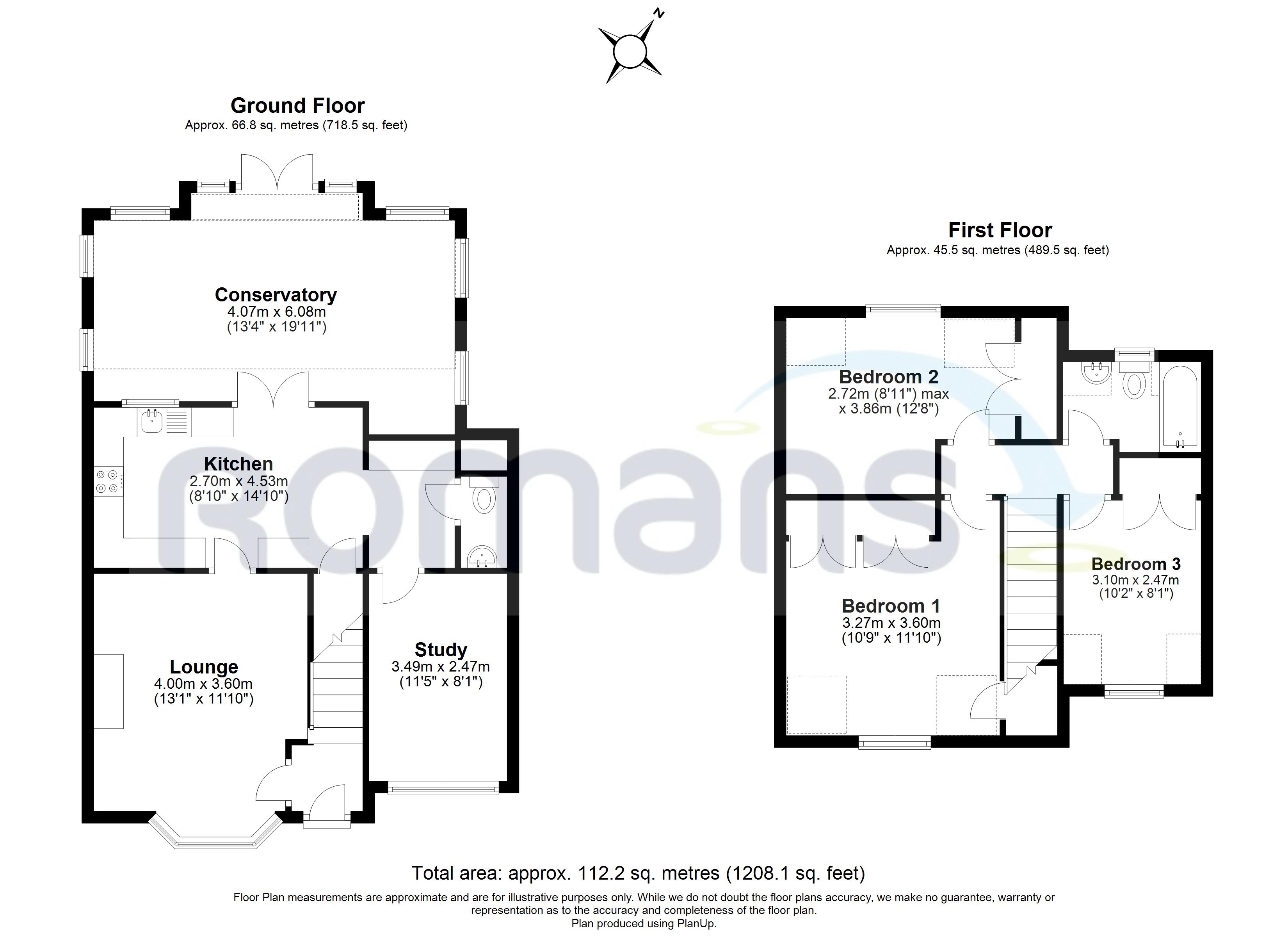 Honeymans Cottage,, Station Road, Hook floorplan