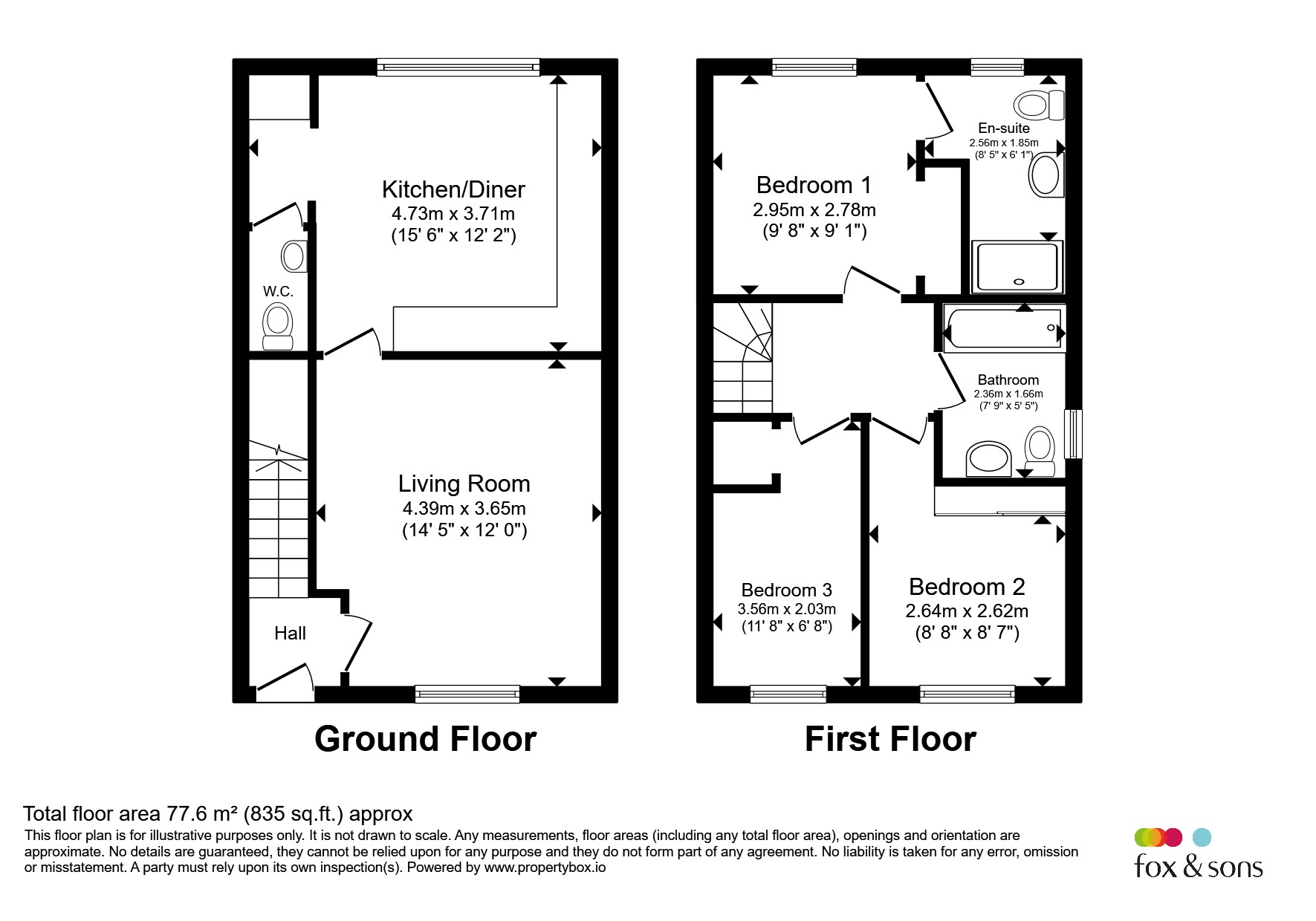 25, Penny Lane, Salisbury floorplan