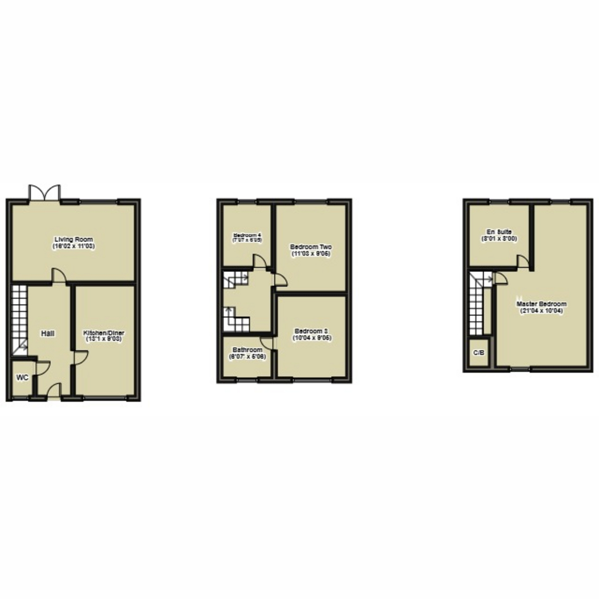 5, Fretter Close, Leicester floorplan
