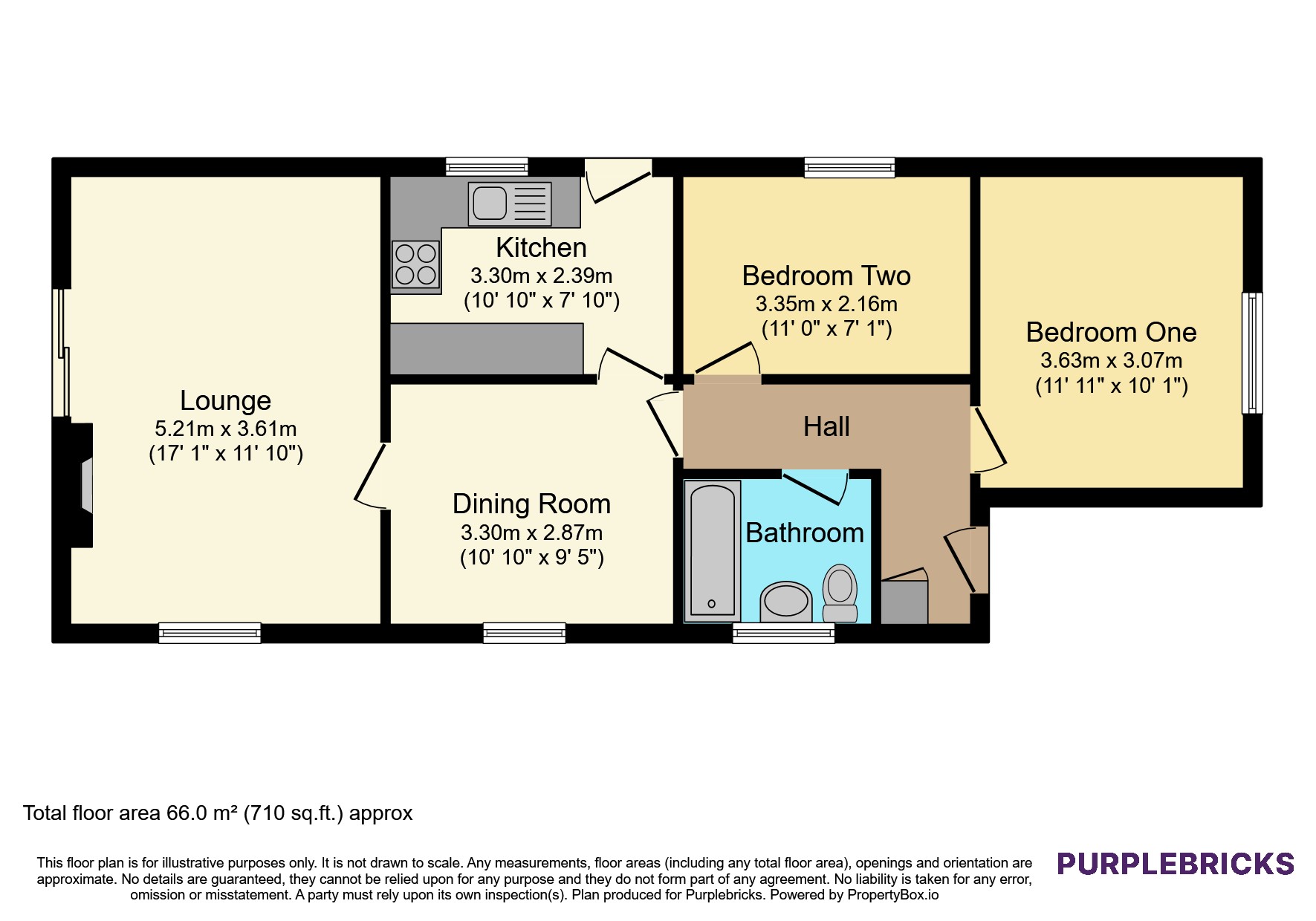 12, Dale Street, Wednesbury floorplan