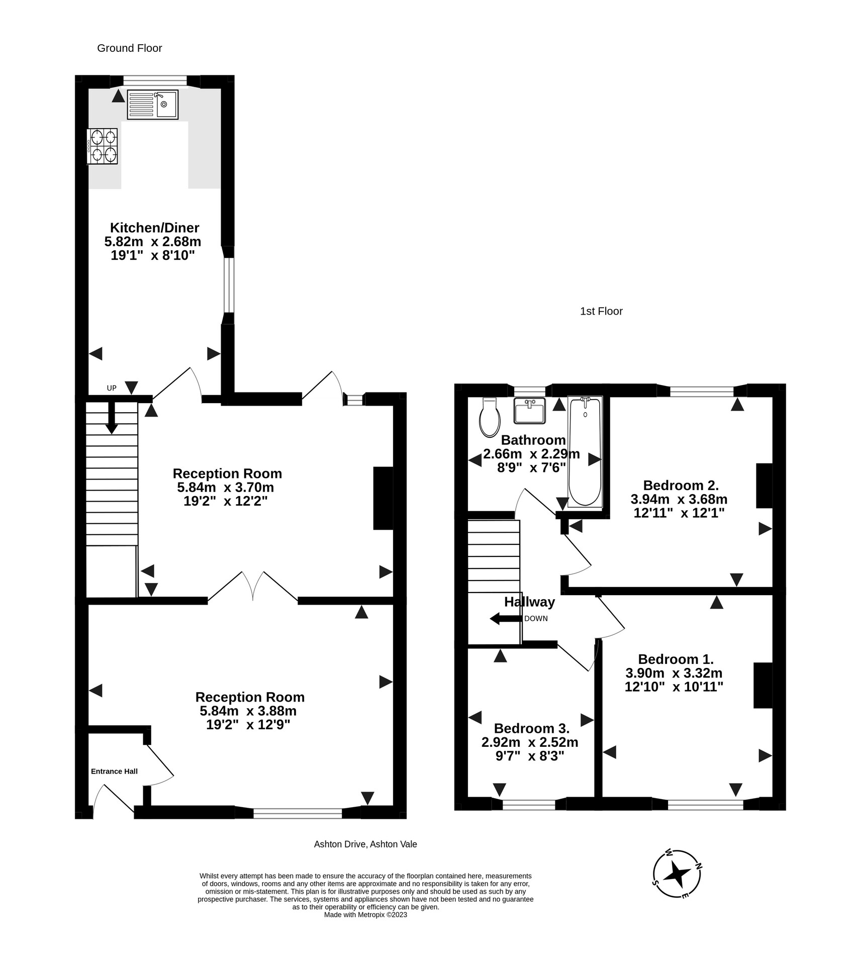 Ashton Drive, Bristol BS3, 3 bedroom terraced house for sale 64567724