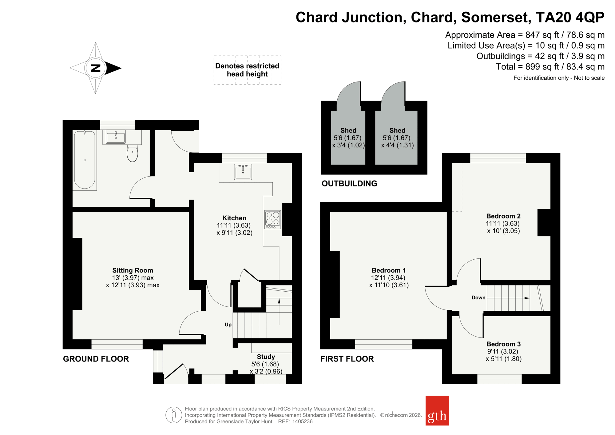 9 Yonder Hill Cottages,, Tatworth, Somerset floorplan