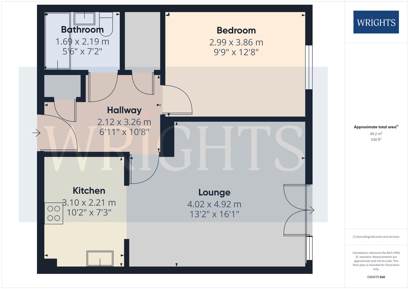 181, Parkhouse Court, Hatfield floorplan