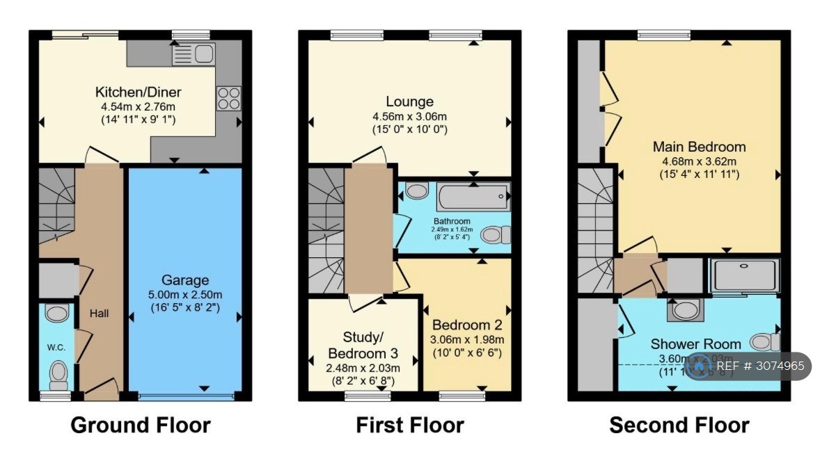 Haynes Road, Bedford floorplan