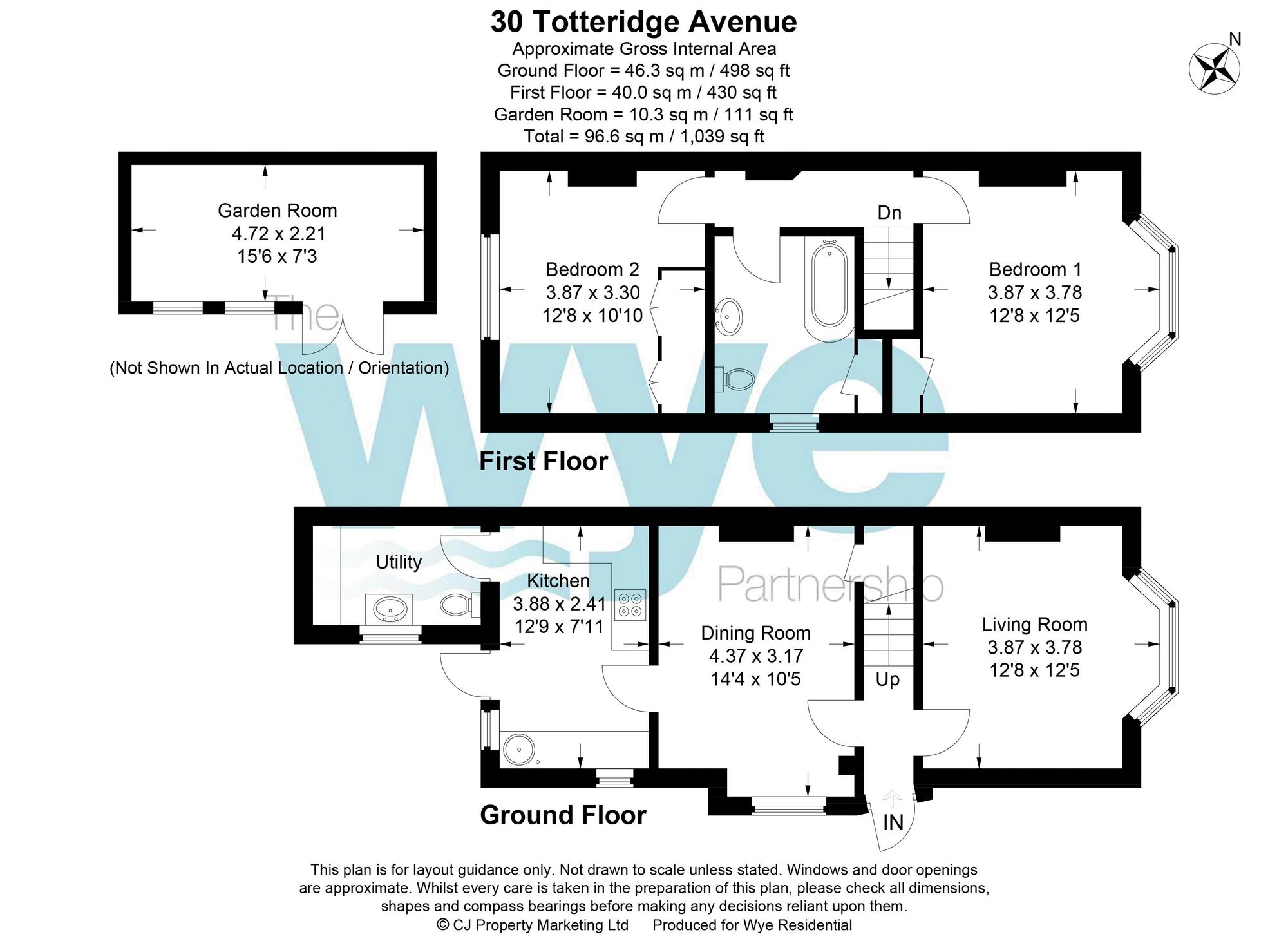 30 Totteridge Avenue, High Wycombe floorplan