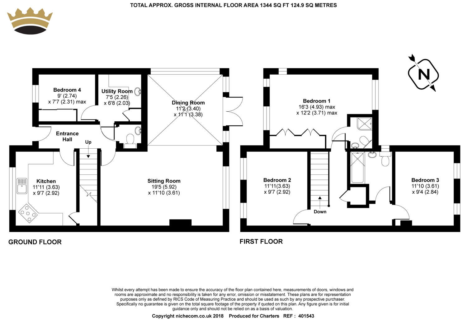 4 Bedrooms Semi-detached house for sale in Vicarage Road, Alton, Hampshire GU34